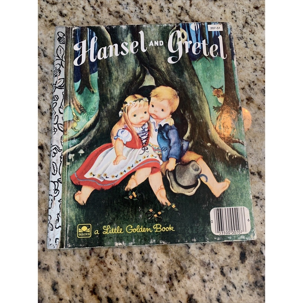 Hansel and Gretel Little Golden Book Eloise Wilkin 1982 Brothers Grimm Vintage